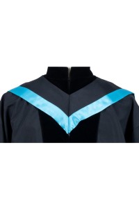  整衫中大教育學院学士畢業袍 藍色披肩長袍 畢業袍生產商DA291